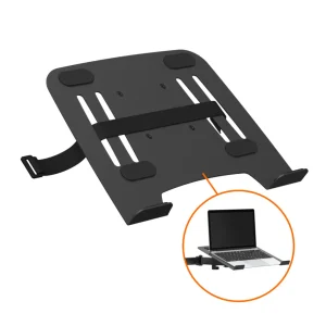 Bandeja de acero para notebook, accesorio de soporte monitor